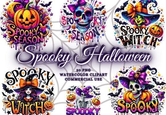 Spooky Halloween Clipart