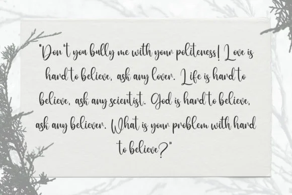 Sallutos Signature Script Font 3