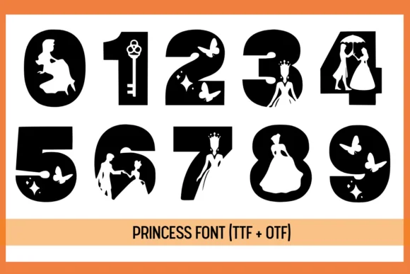 Princess Font 3