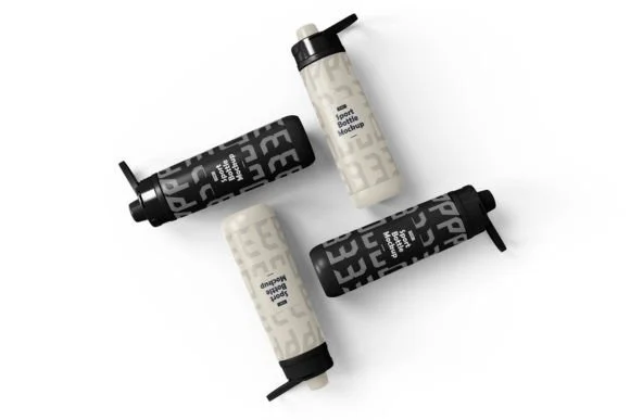 Sports Water Bottle Mockup 3