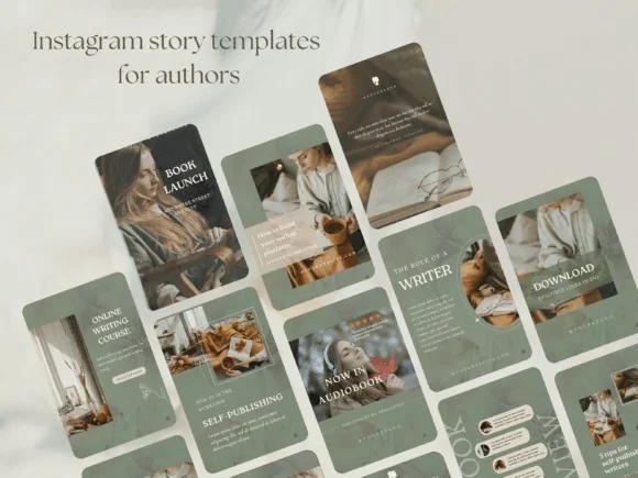 Writer Instagram Story Template 2