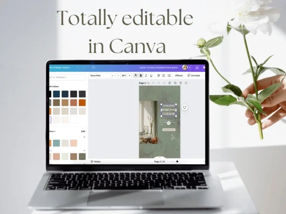 Writer Instagram Story Template 5