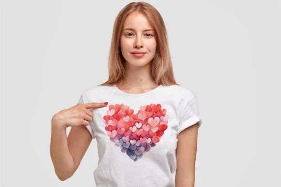Valentines Heart PNG Clipart Sublimation 4
