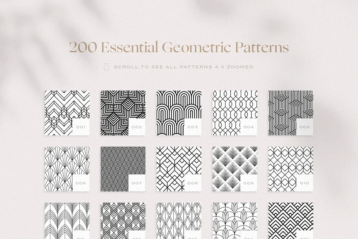 Essential Geometric Patterns 3