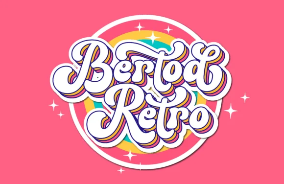Bertod Retro Font 2