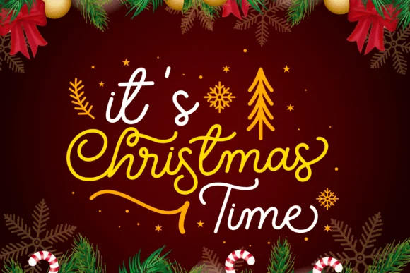 Shining Christmas Font 2
