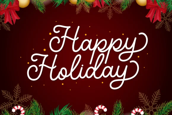 Shining Christmas Font 3